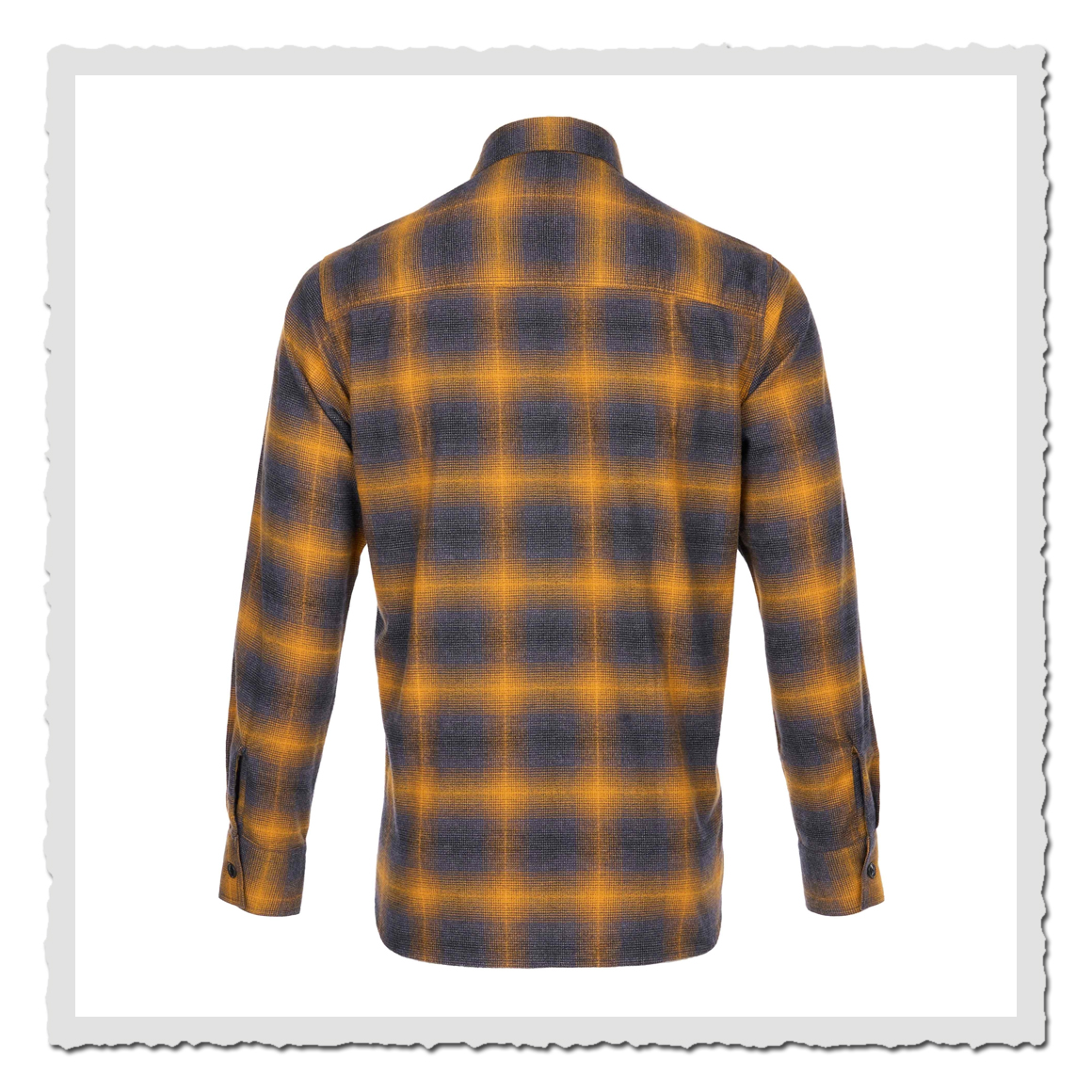 Herren Flanellhemd kariert – Pike Brothers CPO Shirt Tijuana yellow